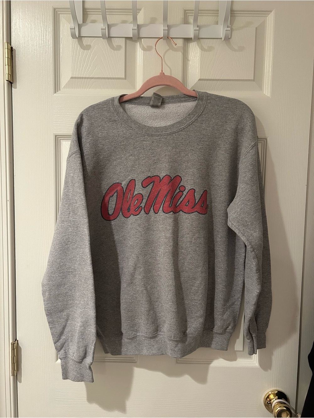 Ole Miss Gray Sweatshirt